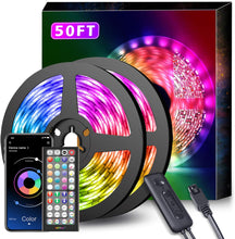 Load image into Gallery viewer, 50 ft led strip lights
