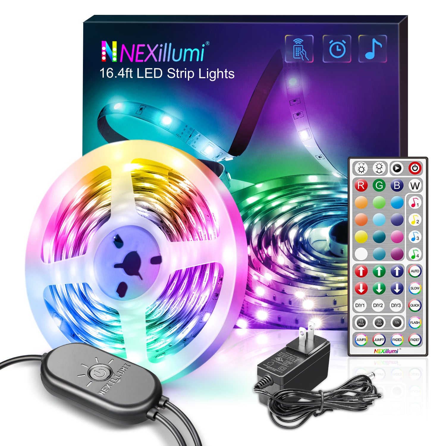 16.4ft LED Strip Lights – Nexillumi