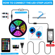 Load image into Gallery viewer, led strip lights 32.8ft
